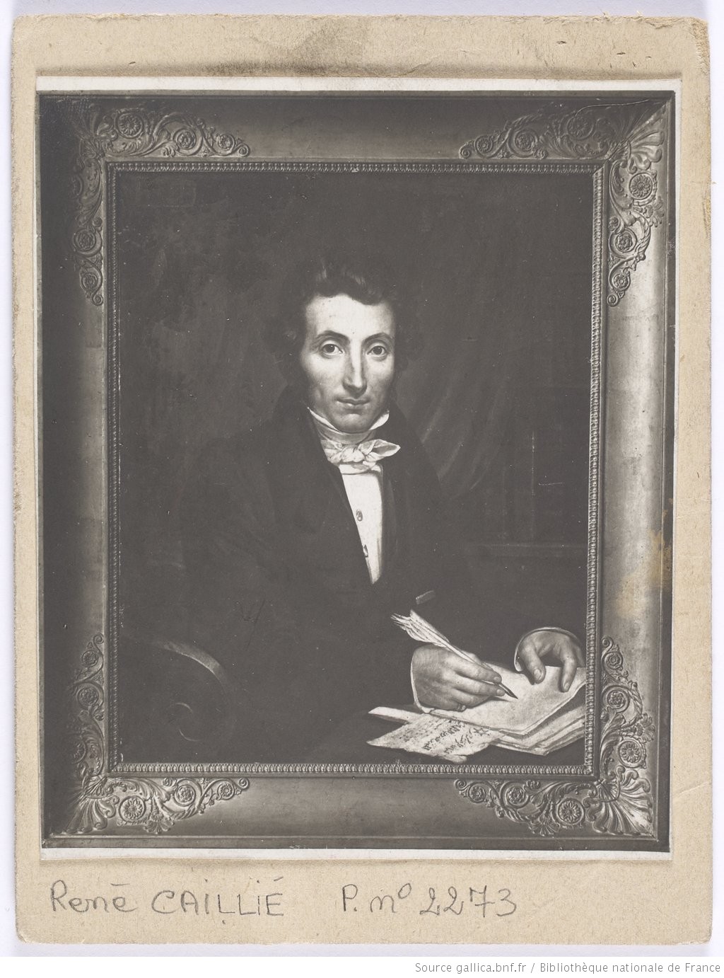 Portrait de René Caillié.